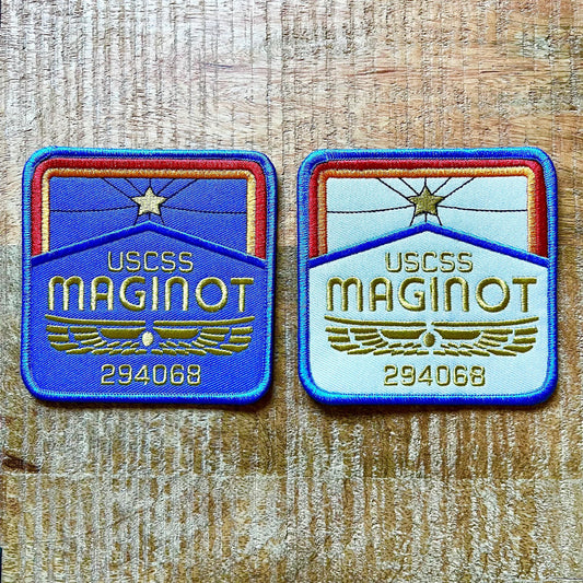 Alien Earth Uniform Patch USCSS Maginot Embroidered Iron On Sew Patch Badge DIY Prop Costume 294068