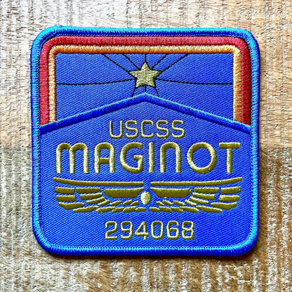 Alien Earth Uniform Patch USCSS Maginot Embroidered Iron On Sew Patch Badge DIY Prop Costume 294068