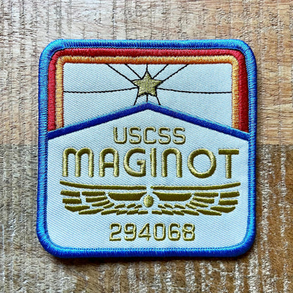Alien Earth Uniform Patch USCSS Maginot Embroidered Iron On Sew Patch Badge DIY Prop Costume 294068