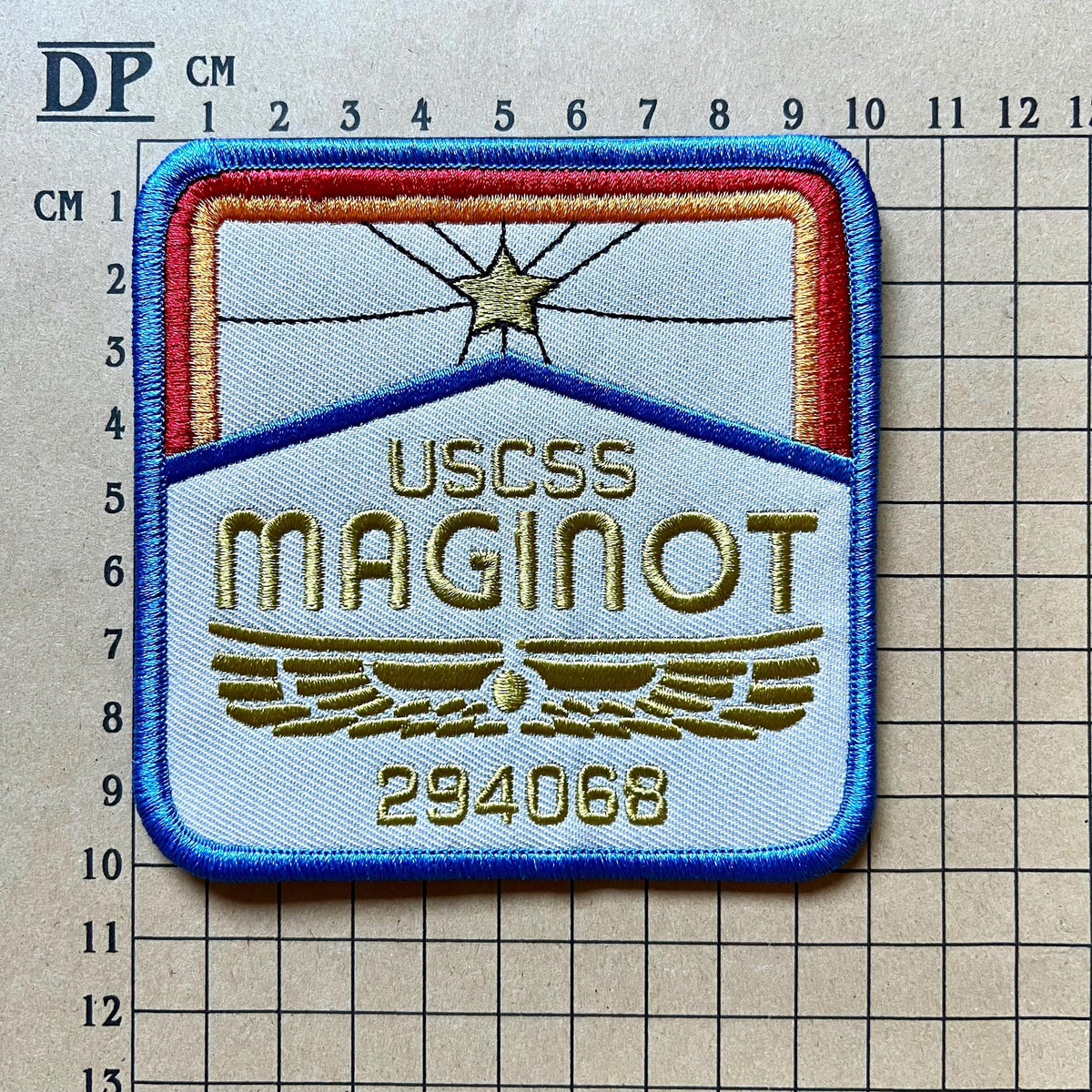 Alien Earth Uniform Patch USCSS Maginot Embroidered Iron On Sew Patch Badge DIY Prop Costume 294068