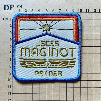 Alien Earth Uniform Patch USCSS Maginot Embroidered Iron On Sew Patch Badge DIY Prop Costume 294068