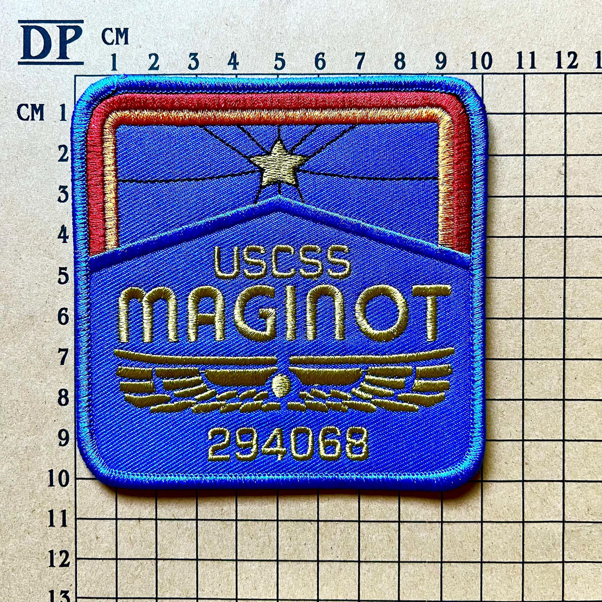 Alien Earth Uniform Patch USCSS Maginot Embroidered Iron On Sew Patch Badge DIY Prop Costume 294068