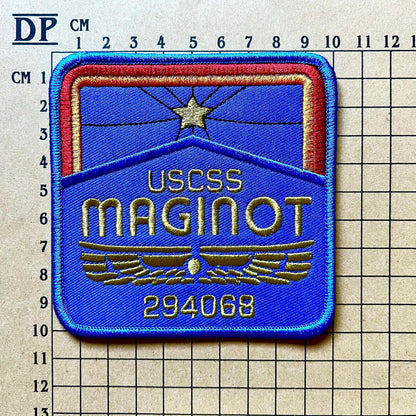 Alien Earth Uniform Patch USCSS Maginot Embroidered Iron On Sew Patch Badge DIY Prop Costume 294068
